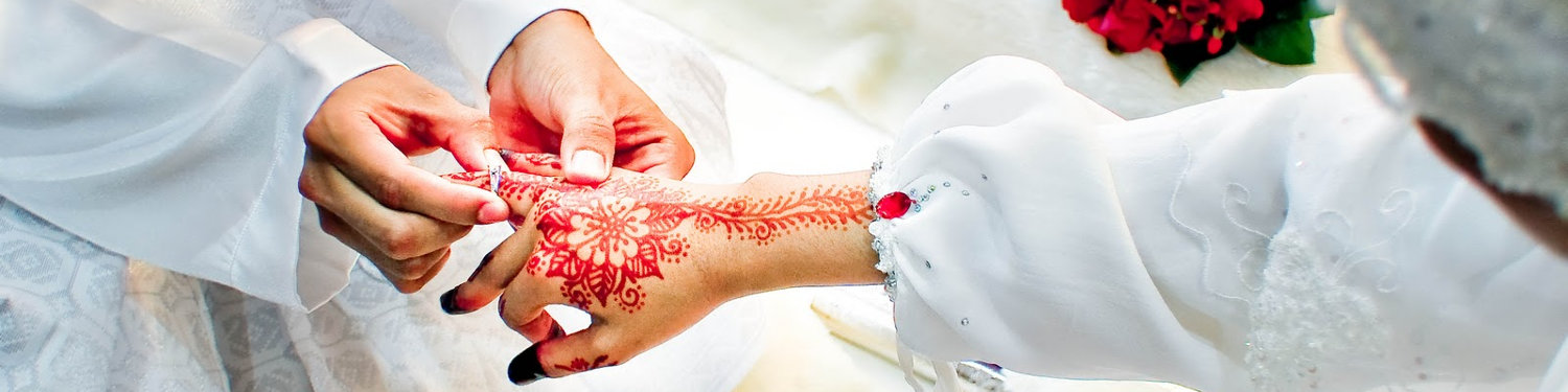 tangan, henna,cincin,gaun, pernikahan