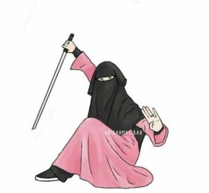 Gambar kartun muslimah berhijab, berniqob, gambar kartun muslimah keren, gambar kartun muslimah imut, gambar kartun muslimah anggun, gambar kartun muslimah cantikh